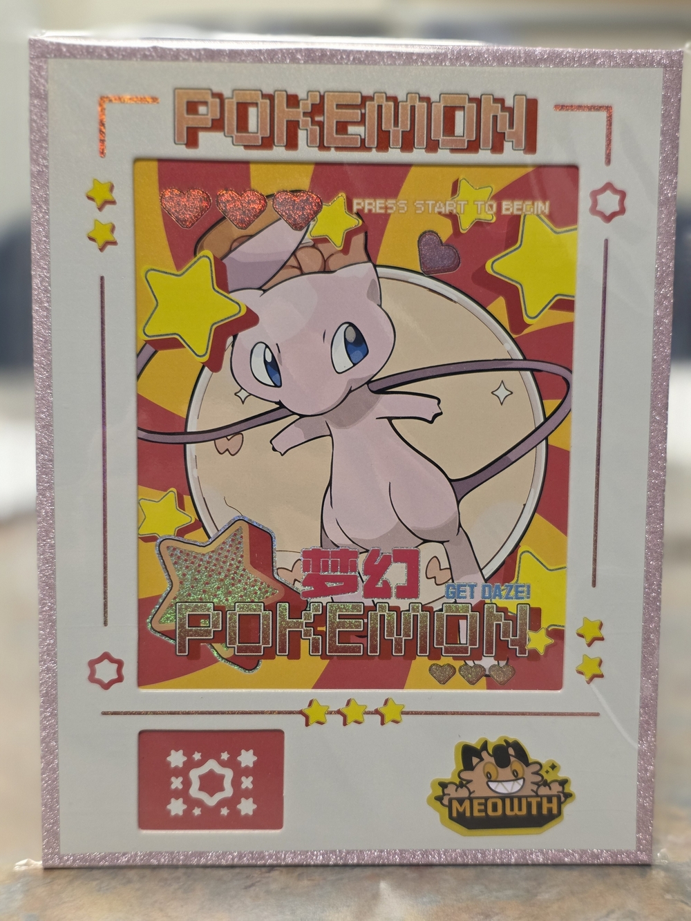 Pokemon Mew Pink Art Print